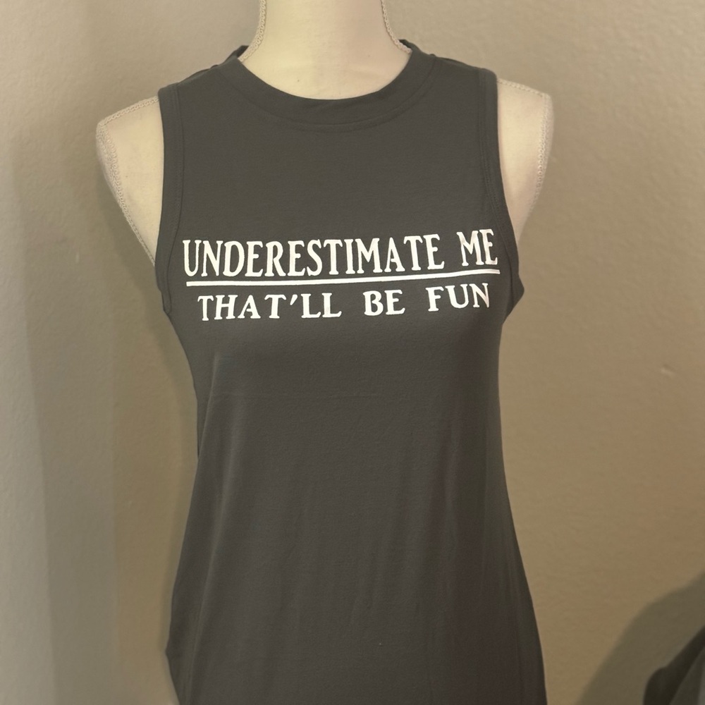 Sleeveless shirt! Super comfortable